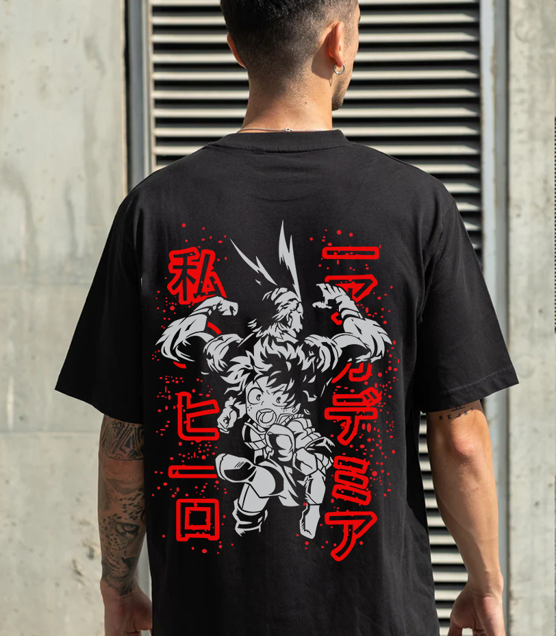 Anime Oversize t-shirt Anime Oversize t-shirt