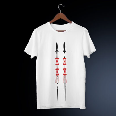 Naga Spear T-shirt, Naga Culture T-Shirt, Tribal Naga Tshirt