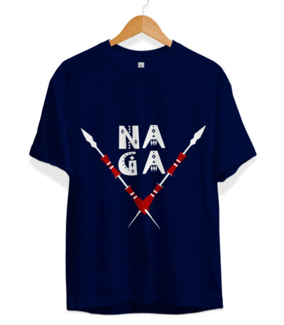 Naga Spear Tshirt, Naga Tribal Tshirt, Naga T-Shirt