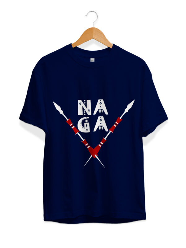 Naga Spear Tshirt, Naga Tribal Tshirt, Naga T-Shirt
