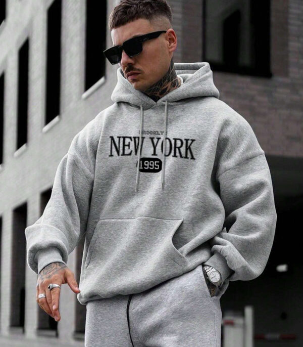 Stylise Printed Hoodie, Grey Printed Hoodie, Grey Hoodie