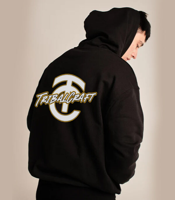 Cool Black Printed hoodie, Black Hoodie Style