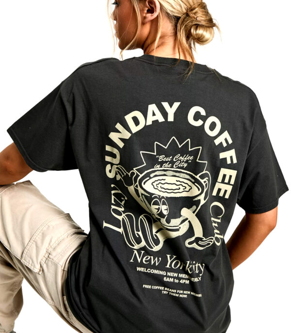 Women Black Oversized T-Shirt, Black Tshirt for Women